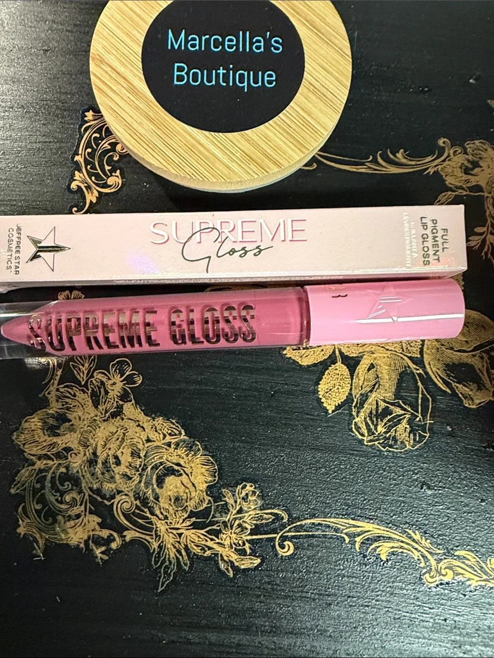Jeffree Star no shame Supreme Gloss Lip Gloss — Dusty Pink Shine